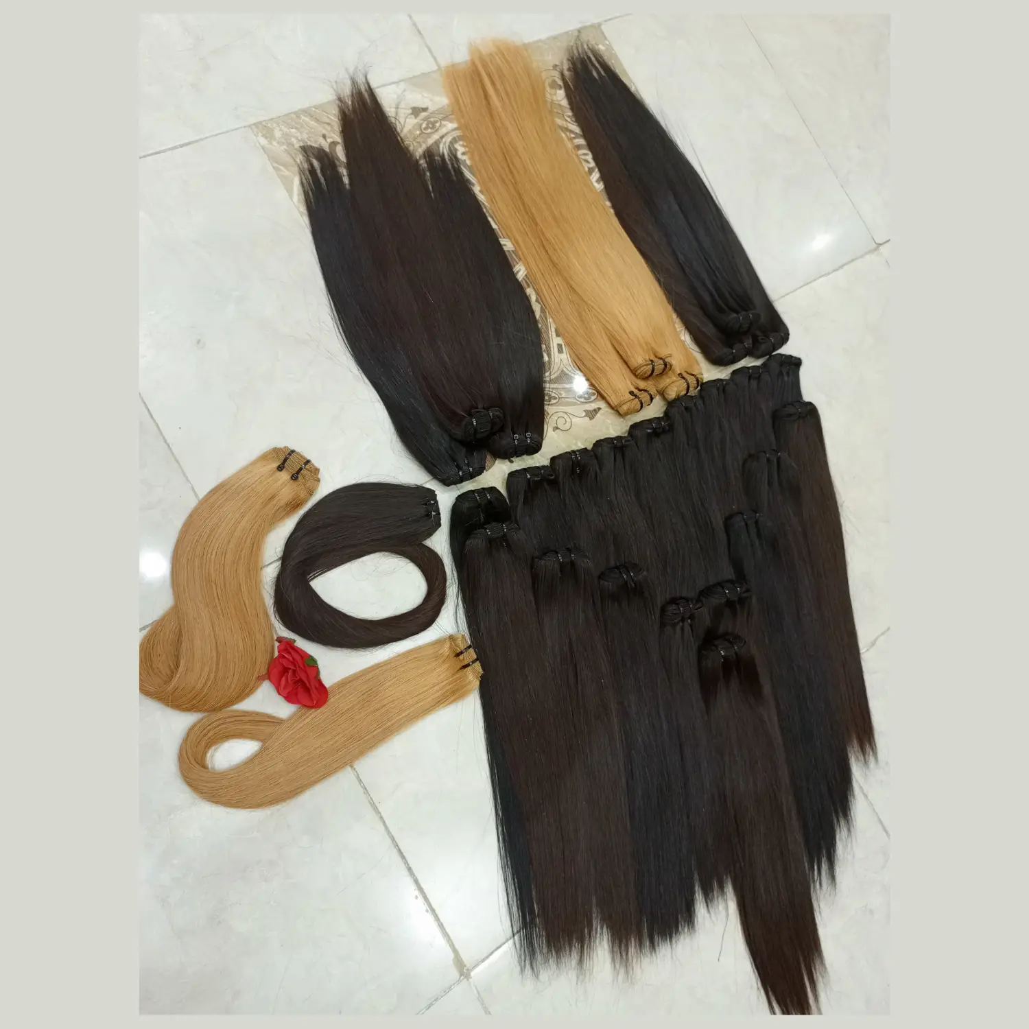 Weft Hair Bone Straight - Image 6