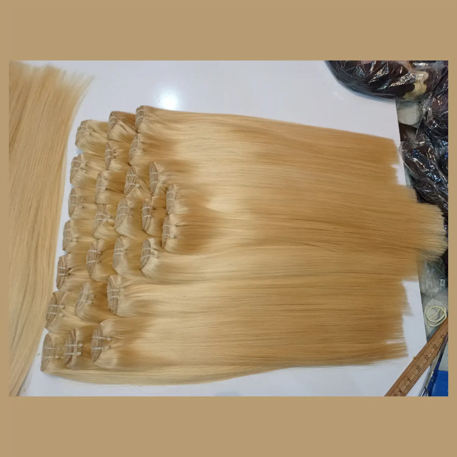 Weft Hair Bone Straight - Image 7